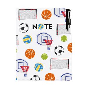 Notes DESIGN B5 kropkowany - Sport