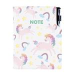 Notes DESIGN B5 kropkowany - Unicorn