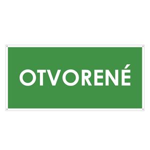 Otvorené, zelená, plast 2mm s dierkami-190x90mm