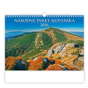 Ścienny kalendarz 2016 Parki Narodowe Słowacji