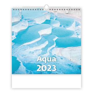 Ścienny Kalendarz 2023 - Aqua