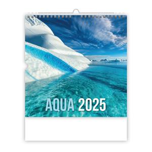 Ścienny Kalendarz 2025 - Aqua