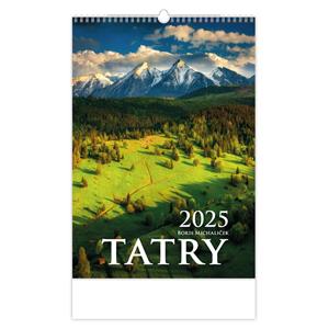 Ścienny kalendarza 2025 - Tatry