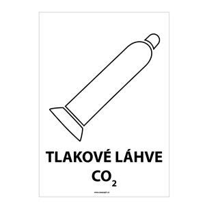 TLAKOVÉ LAHVE CO2, plast 2 mm, A5