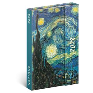 Tygodniowy kalendarz książkowy 2023 B6 magnetyczny Vincent van Gogh