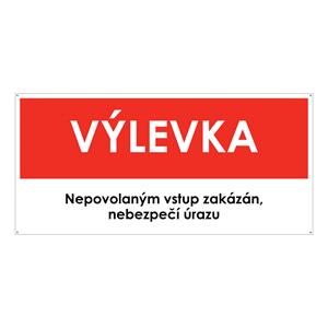 VÝLEVKA, plast 2 mm s dírkami 190x90 mm