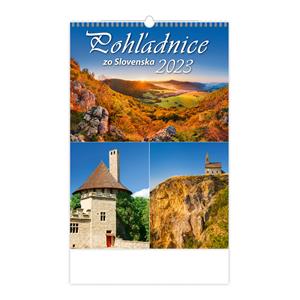 Wall Calendarr 2023 - Postcard from Slovakia